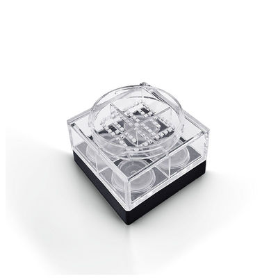 1.5g*4 6g Loose Face Powder Container Setting Powder Container Non Leakage