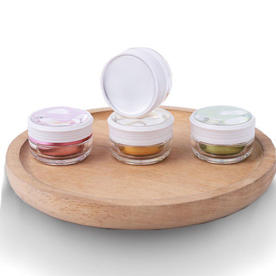 Deluxe  5g Plastic Cosmetic Packaging Jar OEM ODM Logo Available