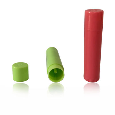 5 Grams Colored Lip Balm Tubes Plastic Chapstick Tube SGS Approval