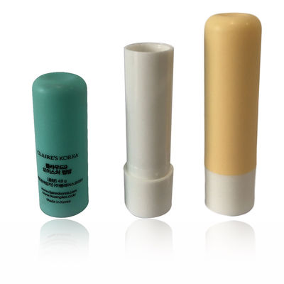 China Durable 19.2*69mm Empty Plastic Lip Balm Tube 3.8g Lightweight