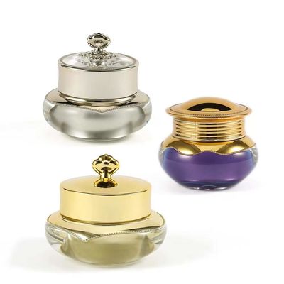 Customized Lid PMMA Small Cosmetic Packaging Jar 30ml-500ml