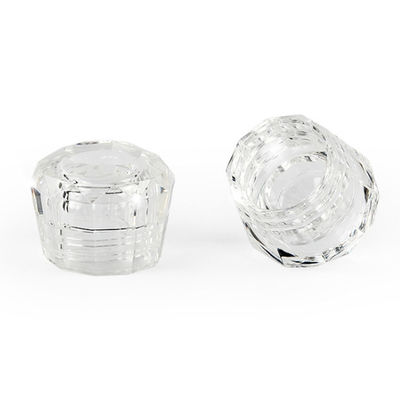 China ABS Material Clear Cosmetic Packaging Jar 5g For Skincare Products