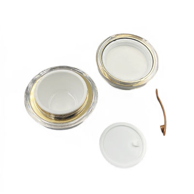 Diamond Acrylic Cosmetic Jar Leak proof Skin Care Cream Container 30g/50g