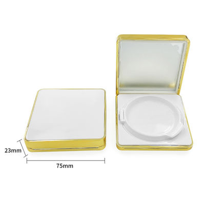 China Round Plastic Dewy Finish Cushion Foundation Case Travel Friendly Reusable for Cosmetics Skin Care Packing