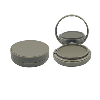 China Round Transparent Empty Cushion Foundation Case Refillable Snap Closure Travel Friendly for Cosmetics and Skin